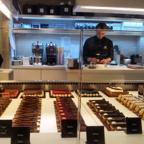 Pierre Marcolini cafe Brussels