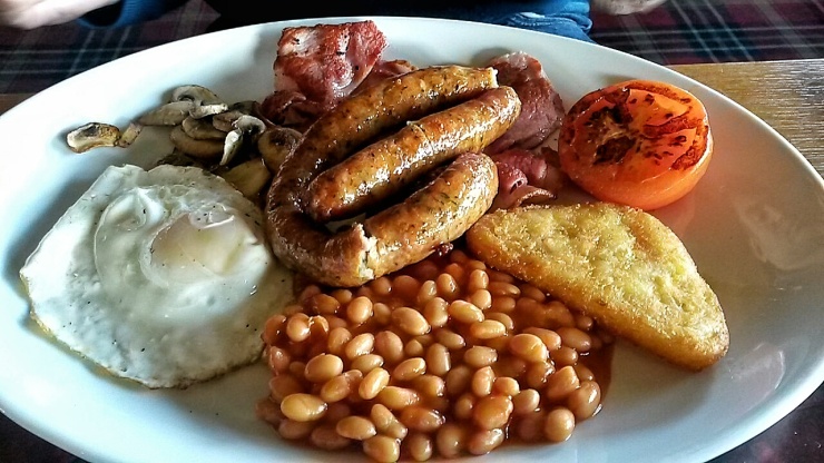 English breakfast Durham Northumberland Hotel