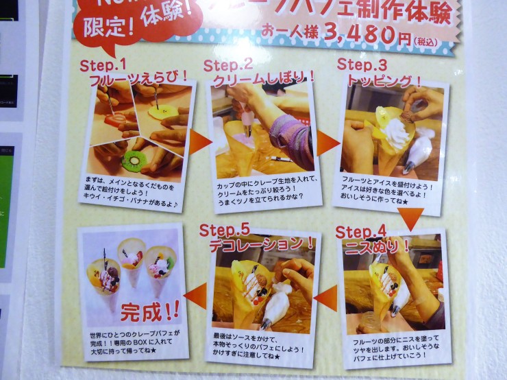 plastic food making experience Osaka